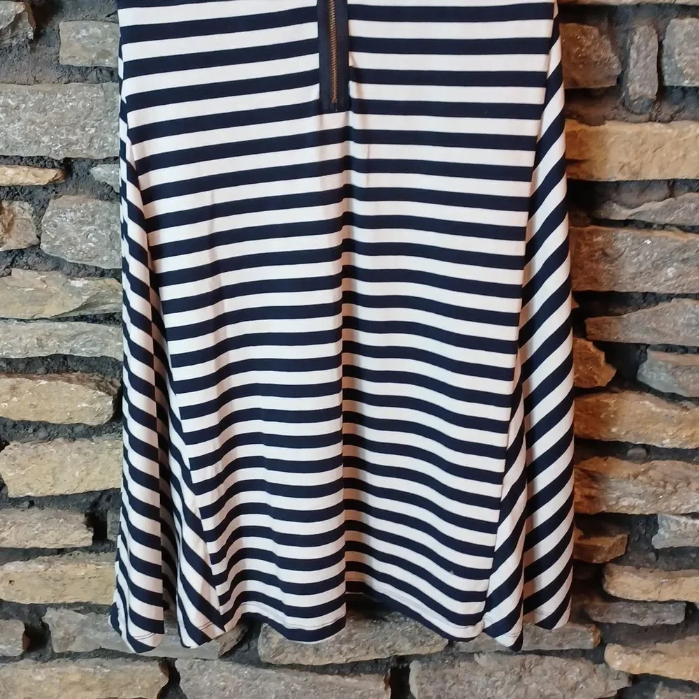 The Limited stripes midi dress sz medium - Picture 7 of 8